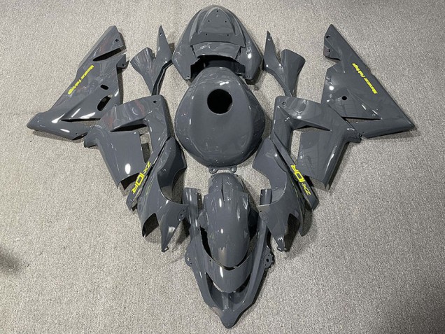 Dark Grey with Logo 04-05 ZX10R Fairings Dark Grey with Logo 04-05 ZX10R Fairings