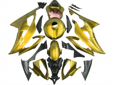 Deep Yellow 08-16 R6 Fairings