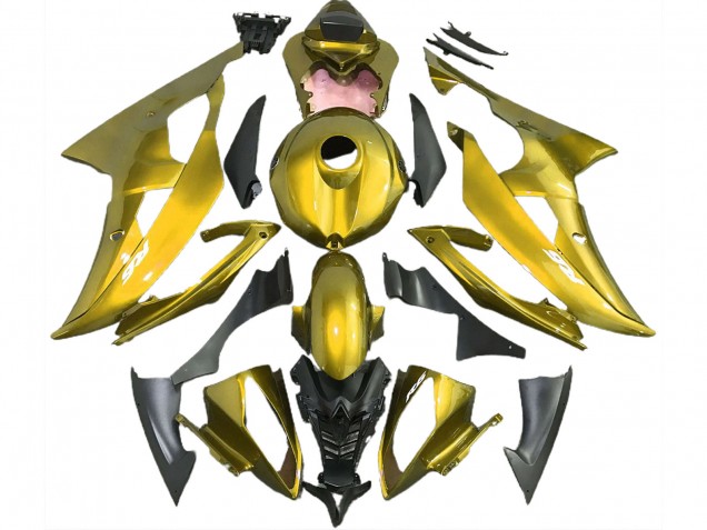 Deep Yellow 08-16 R6 Fairings