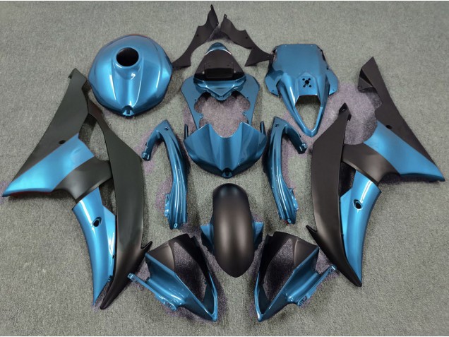 Electric Blue and Matte Black 08-16 R6 Fairings Electric Blue and Matte Black 08-16 R6 Fairings