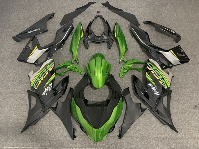 Emerald Geen OEM Style 18-23 Ninja 400 Fairings Emerald Geen OEM Style 18-23 Ninja 400 Fairings