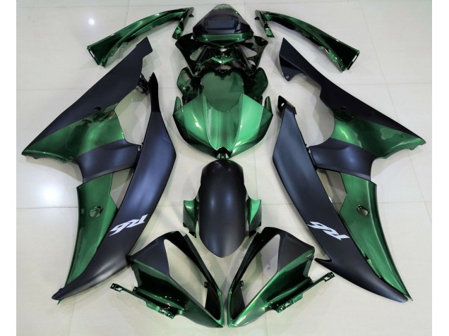 Forest Green and Matte Black 08-16 R6 Fairings Forest Green and Matte Black 08-16 R6 Fairings