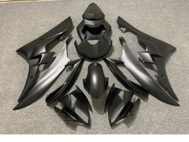 Full Matte Black 06-07 R6 Fairings Full Matte Black 06-07 R6 Fairings