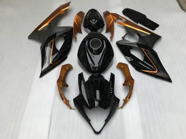 Gloss Black & Bronze 05-06 GSXR 1000 Fairings