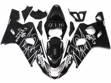 Gloss Black Corona Style 04-05 GSXR 600-750 Fairings