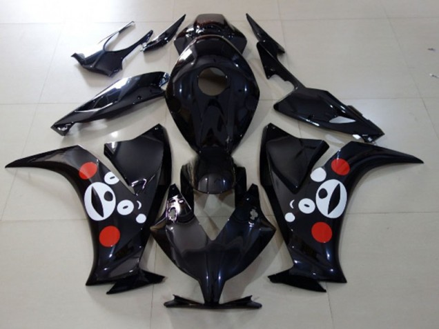 Gloss Black Funky Design 12-16 CBR1000RR Fairings