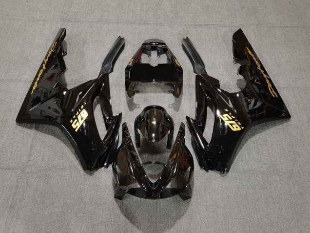 Gloss Black & Gold 06-08 Daytona 675 Fairings Gloss Black & Gold 06-08 Daytona 675 Fairings