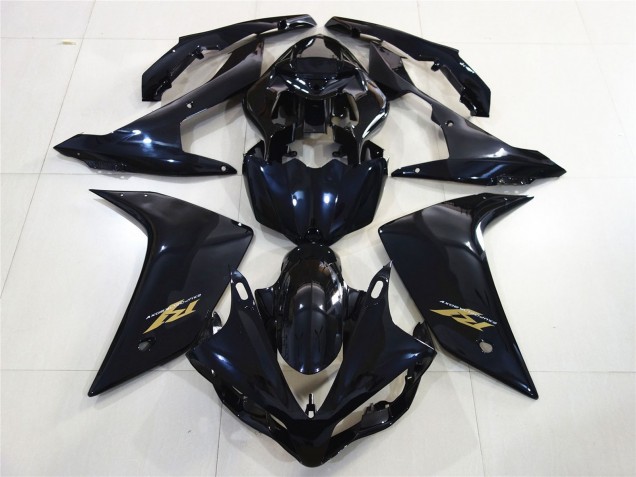 Gloss Black Gold 07-08 R1 Fairings Gloss Black Gold 07-08 R1 Fairings