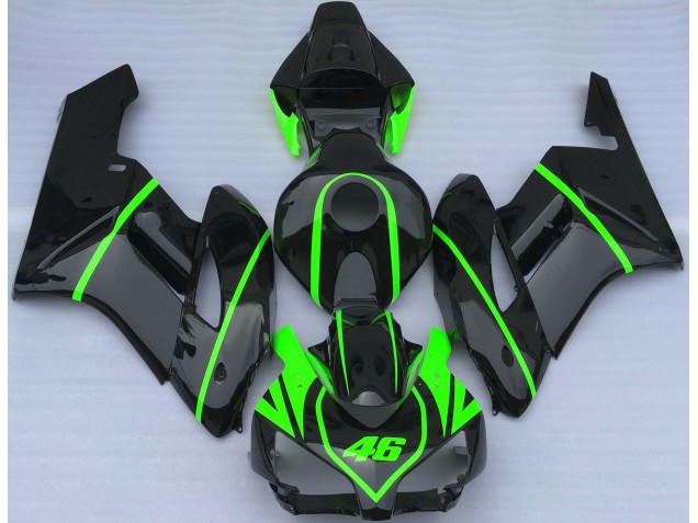 Gloss Black & High Viz Green 04-05 CBR1000RR Fairings Gloss Black & High Viz Green 04-05 CBR1000RR Fairings