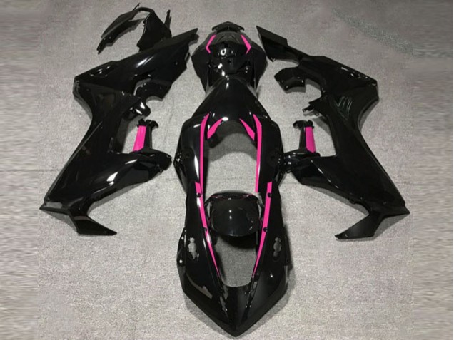 Gloss Black & Pink Lining 17-23 CBR1000RR Fairings Gloss Black & Pink Lining 17-23 CBR1000RR Fairings