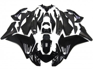 Gloss Black Red R 11-14 CBR250RR Fairings