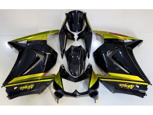 Gloss Black & Yellow 08-12 Ninja 250 Fairings Gloss Black & Yellow 08-12 Ninja 250 Fairings