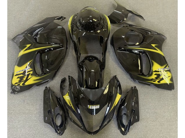 Gloss Black & Yellow 08-20 GSXR 1300 Hayabusa Fairings Gloss Black & Yellow 08-20 GSXR 1300 Hayabusa Fairings