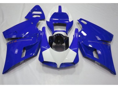 Gloss Blue & White 93-05 Ducati 996 748 916 998 Fairings