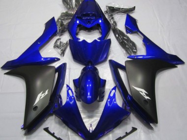 Gloss Blue and Black 07-08 R1 Fairings