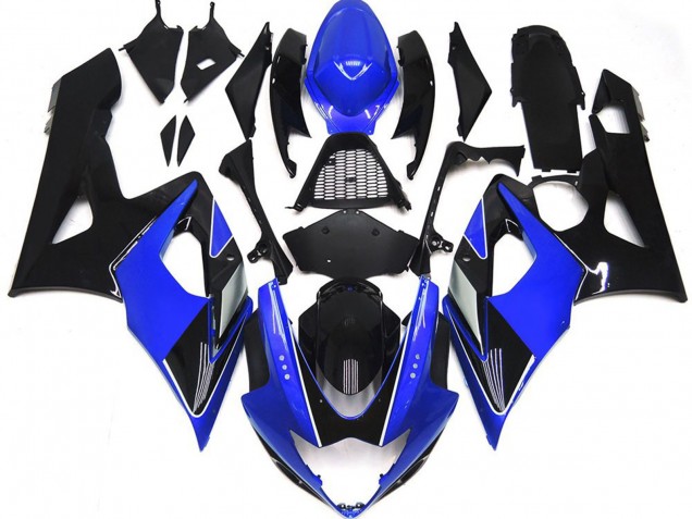 Gloss Blue and Black 05-06 GSXR 1000 Fairings Gloss Blue and Black 05-06 GSXR 1000 Fairings