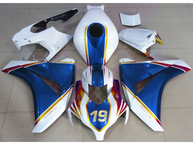 Gloss Blue and White 08-11 CBR1000RR Fairings Gloss Blue and White 08-11 CBR1000RR Fairings