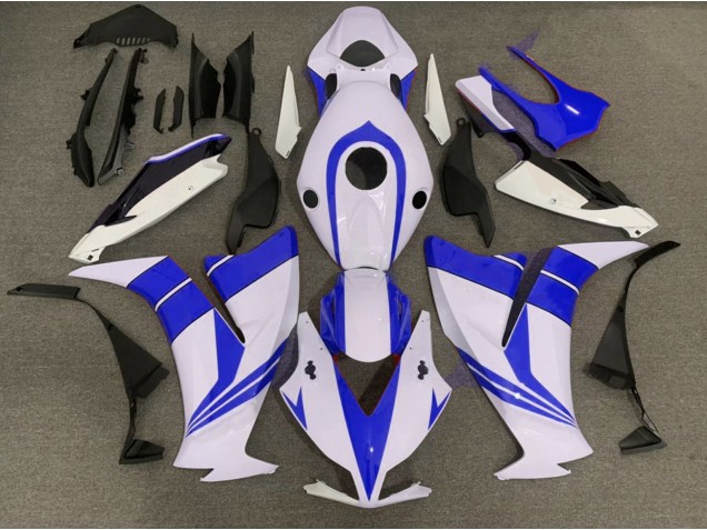 Gloss Blue and White 12-16 CBR1000RR Fairings Gloss Blue and White 12-16 CBR1000RR Fairings