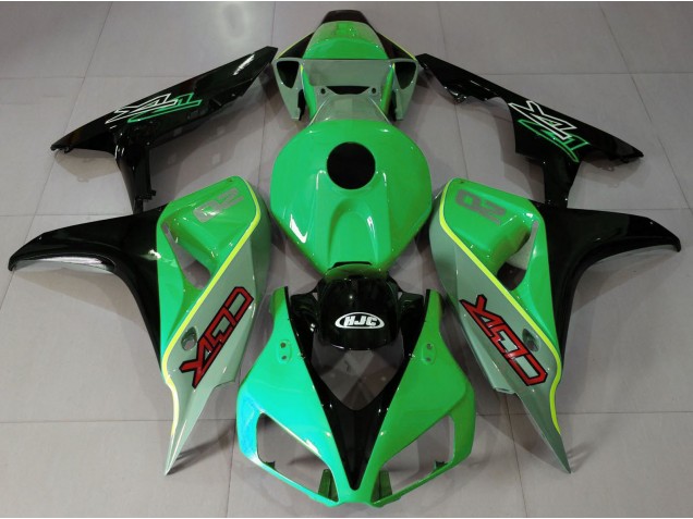 Gloss Green and Black CBR Style 06-07 CBR1000RR Fairings Gloss Green and Black CBR Style 06-07 CBR1000RR Fairings