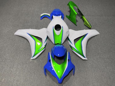 Gloss Green and Blue 08-11 CBR1000RR Fairings