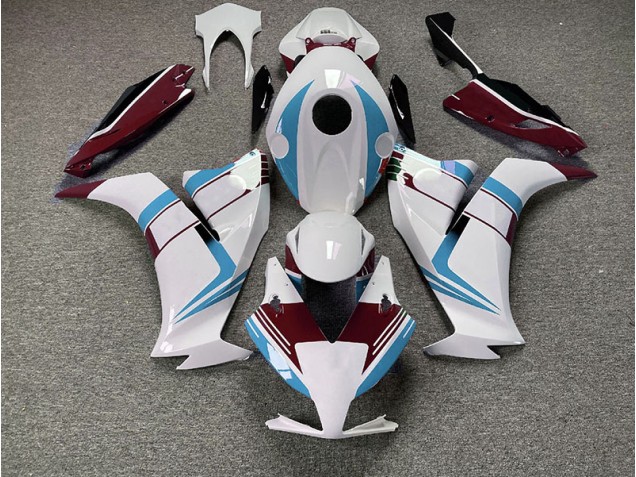 Gloss Light Blue and Maroon 12-16 CBR1000RR Fairings Gloss Light Blue and Maroon 12-16 CBR1000RR Fairings