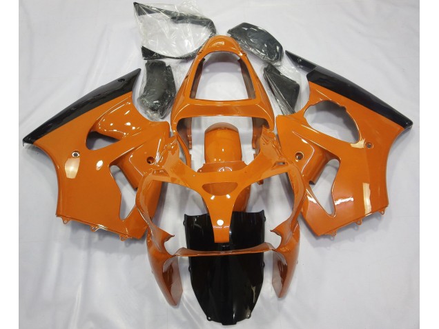 Gloss Orange & Black 00-02 ZX6R Fairings Gloss Orange & Black 00-02 ZX6R Fairings
