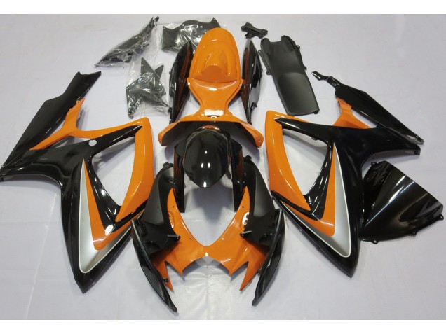 Gloss Orange Debadged 06-07 GSXR 600-750 Fairings Gloss Orange Debadged 06-07 GSXR 600-750 Fairings