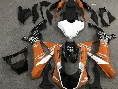 Gloss Orange Logo Style 15-19 R1 Fairings