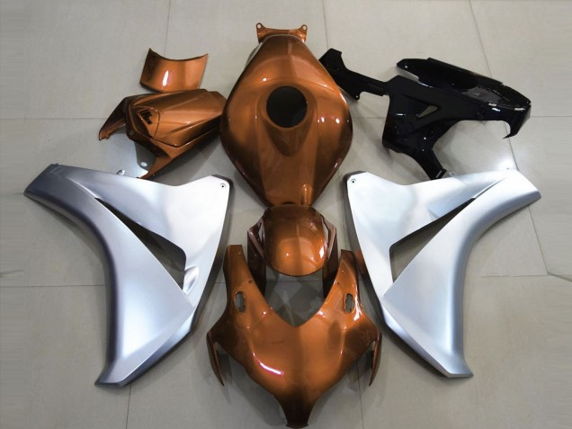 Gloss Orange and Silver 08-11 CBR1000RR Fairings Gloss Orange and Silver 08-11 CBR1000RR Fairings