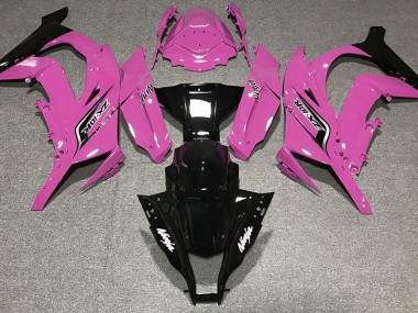 Gloss Pink & Logos 11-15 ZX10R Fairings