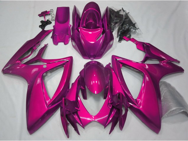 Gloss Pink Plain 06-07 GSXR 600-750 Fairings Gloss Pink Plain 06-07 GSXR 600-750 Fairings