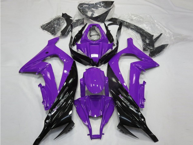 Gloss Purple and Black 11-15 ZX10R Fairings Gloss Purple and Black 11-15 ZX10R Fairings