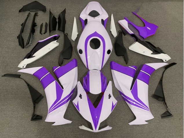 Gloss Purple and White 12-16 CBR1000RR Fairings Gloss Purple and White 12-16 CBR1000RR Fairings