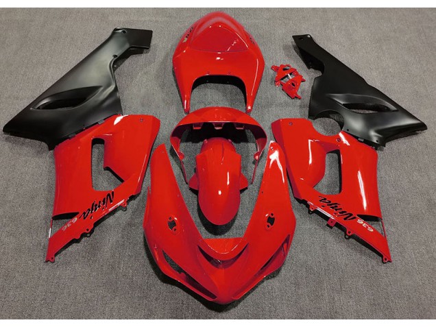 Gloss Red 05-06 ZX6R Fairings Gloss Red 05-06 ZX6R Fairings