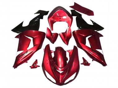 Gloss Red 06-07 ZX10R Fairings