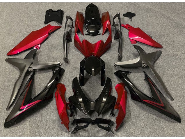 Gloss Red & Green R 08-10 GSXR 600-750 Fairings Gloss Red & Green R 08-10 GSXR 600-750 Fairings