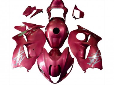 Gloss Red & Silver Logo 97-07 GSXR 1300 Hayabusa Fairings