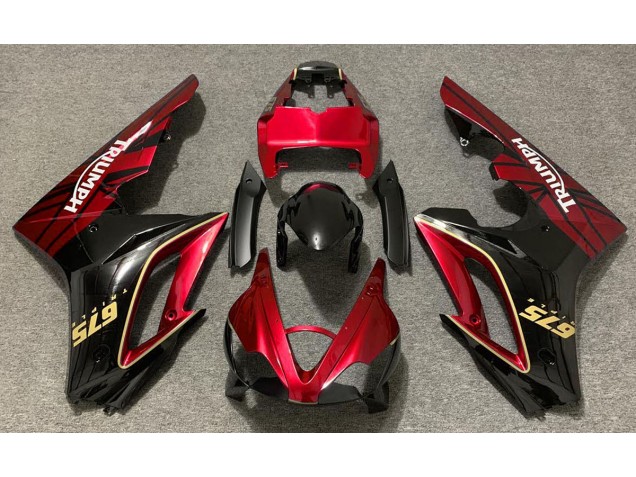Gloss Red and Black 09-12 Daytona 675 Fairings Gloss Red and Black 09-12 Daytona 675 Fairings