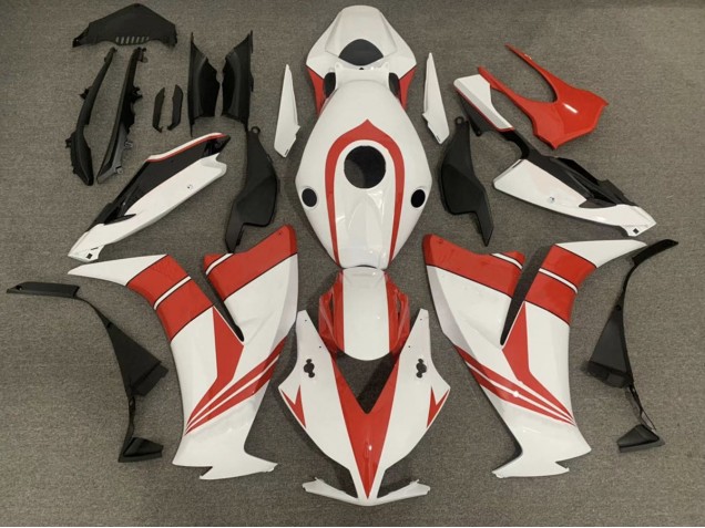 Gloss Red and White 12-16 CBR1000RR Fairings Gloss Red and White 12-16 CBR1000RR Fairings