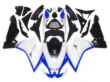 Gloss White & Blue 10-15 RSV4 1000 Fairings