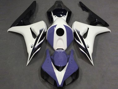Gloss White Blue and Black 06-07 CBR1000RR Fairings