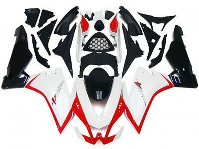 Gloss White & Red 10-15 RSV4 1000 Fairings Gloss White & Red 10-15 RSV4 1000 Fairings