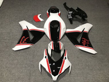 Gloss White Red and Black 08-11 CBR1000RR Fairings