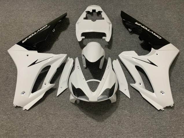 Gloss White and Black 06-08 Daytona 675 Fairings Gloss White and Black 06-08 Daytona 675 Fairings