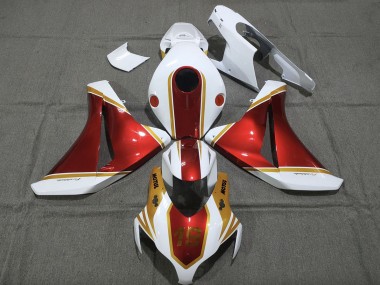 Gold and Red 19 08-11 CBR1000RR Fairings