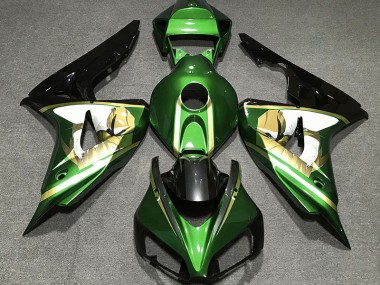 Green & Gold 06-07 CBR1000RR Fairings