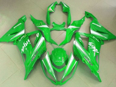 Green Ninja 13-18 ZX6R Fairings