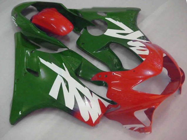 Green Red and White Decal 99-00 CBR600 F4 Fairings Green Red and White Decal 99-00 CBR600 F4 Fairings