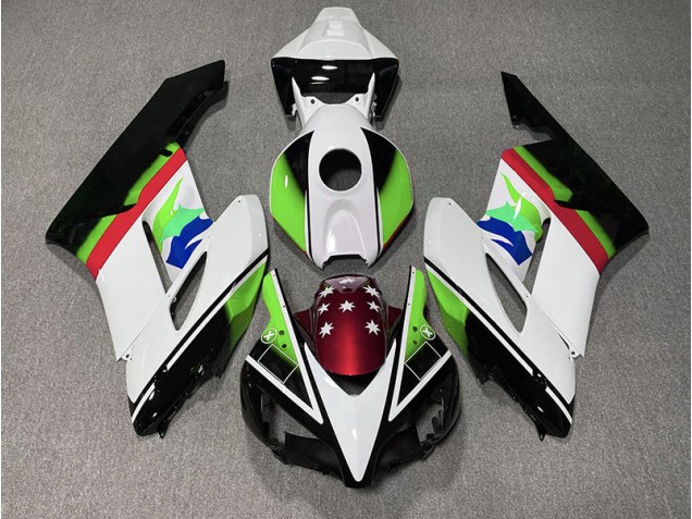 Green and Red Flag 04-05 CBR1000RR Fairings Green and Red Flag 04-05 CBR1000RR Fairings