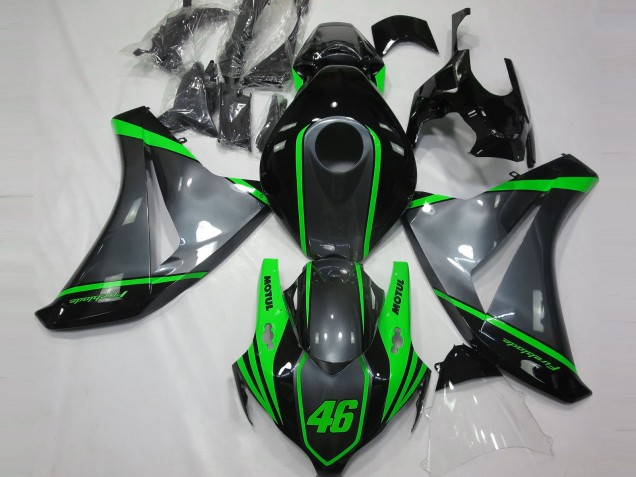 Grey Motul & Green 08-11 CBR1000RR Fairings Grey Motul & Green 08-11 CBR1000RR Fairings